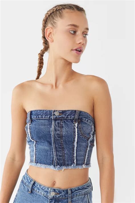 urban outfitters tube top|cropped tank top urban outfitters.